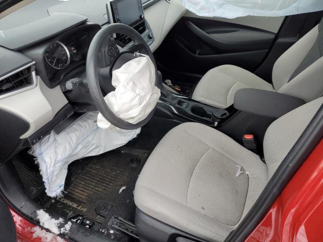 JTDEPRAE9LJ052404 - 2020 TOYOTA COROLLA LE RED photo 7