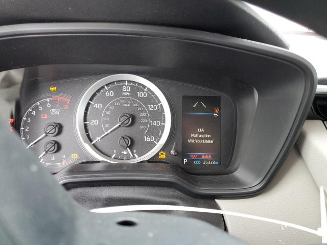 JTDEPRAE9LJ052404 - 2020 TOYOTA COROLLA LE RED photo 9