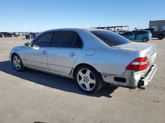 JTHBN36F440154089 - 2004 LEXUS LS 430 SILVER photo 2