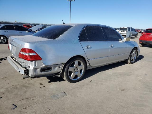 JTHBN36F440154089 - 2004 LEXUS LS 430 SILVER photo 3