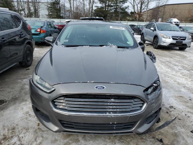 3FA6P0H96ER186679 - 2014 FORD FUSION SE GRAY photo 5