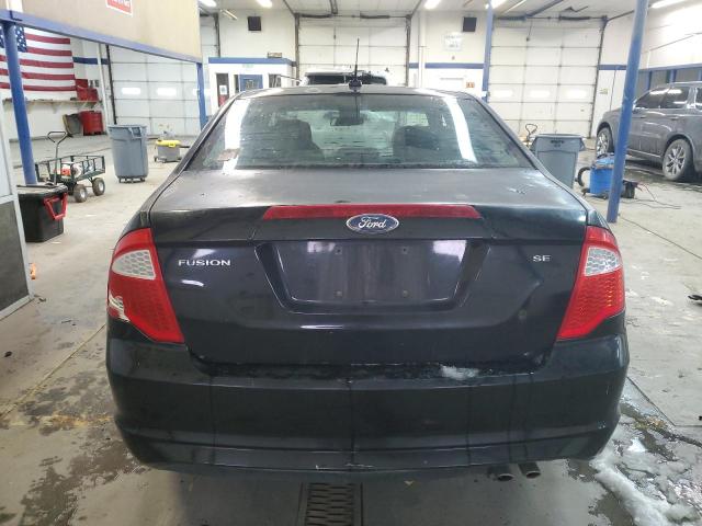 3FAHP0HA8CR157331 - 2012 FORD FUSION SE BLACK photo 6