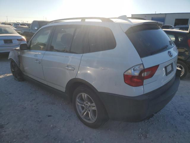 WBXPA93485WD05559 - 2005 BMW X3 3.0I WHITE photo 2