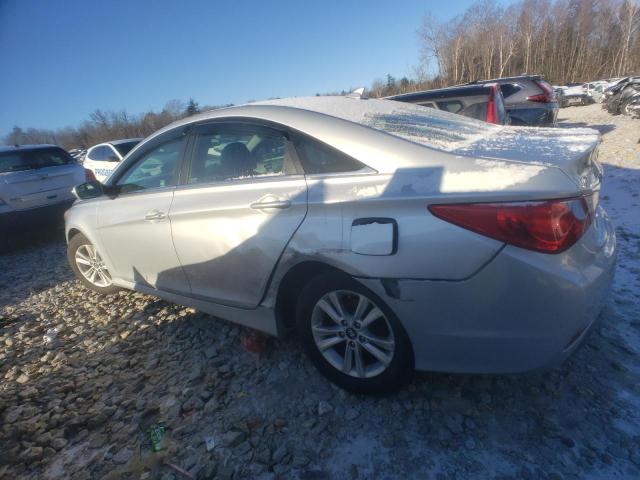 5NPEB4AC4EH821600 - 2014 HYUNDAI SONATA GLS GRAY photo 2