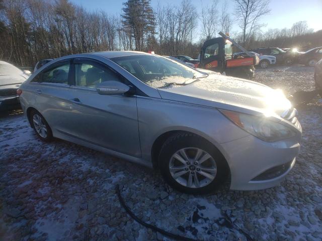 5NPEB4AC4EH821600 - 2014 HYUNDAI SONATA GLS GRAY photo 4