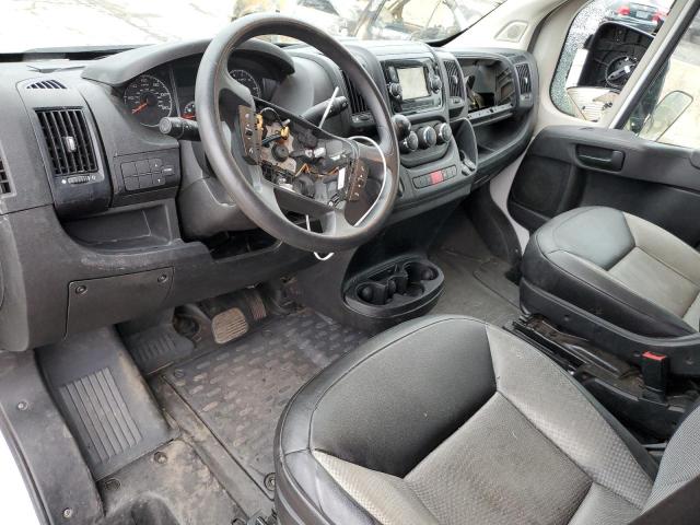 3C6TRVDG3KE507855 - 2019 RAM PROMASTER 2500 HIGH თეთრი ფოტო 8