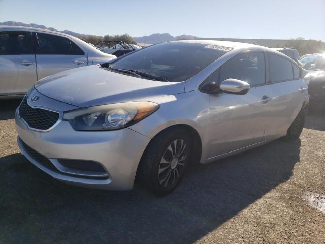 KNAFX4A62G5549614 - 2016 KIA FORTE LX SILVER photo 1