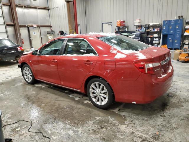 4T4BF1FK4DR278633 - 2013 TOYOTA CAMRY L RED photo 2
