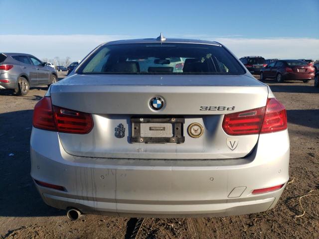 WBA3D3C51EK154347 - 2014 BMW 328 D SILVER photo 6