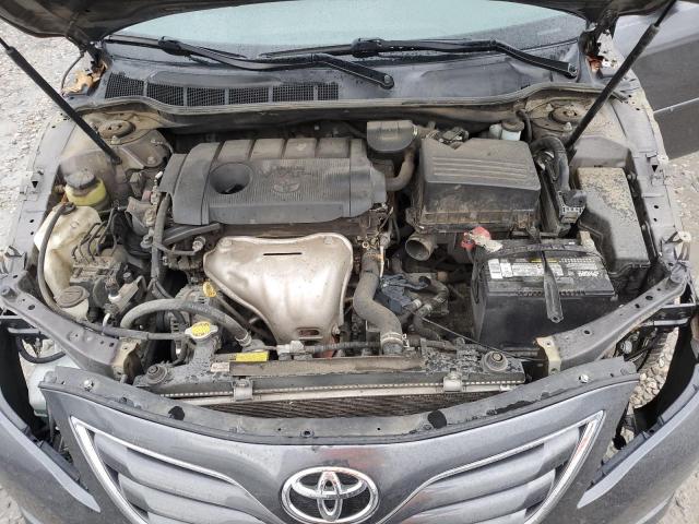 4T4BF3EK7BR170114 - 2011 TOYOTA CAMRY BASE GRAY photo 11