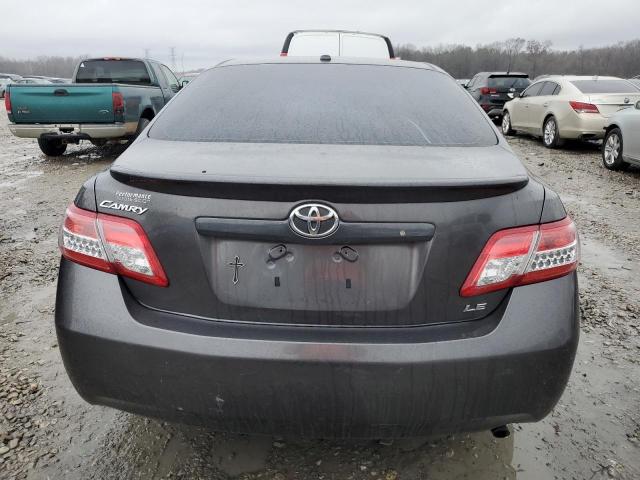 4T4BF3EK7BR170114 - 2011 TOYOTA CAMRY BASE GRAY photo 6