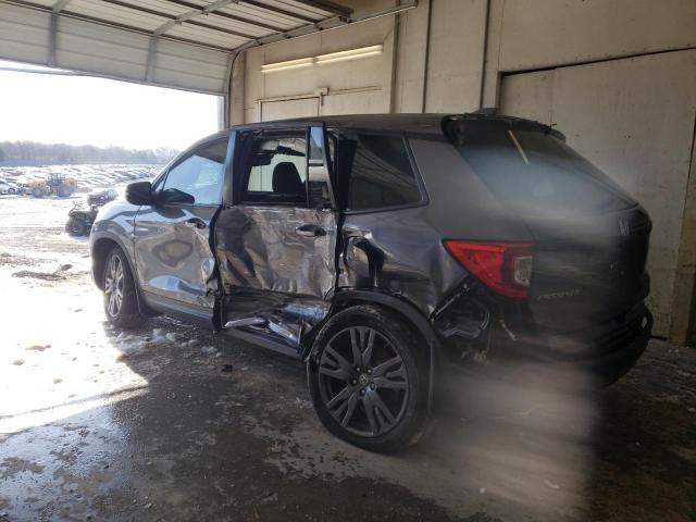 5FNYF7H54MB004800 - 2021 HONDA PASSPORT EXL GRAY photo 2