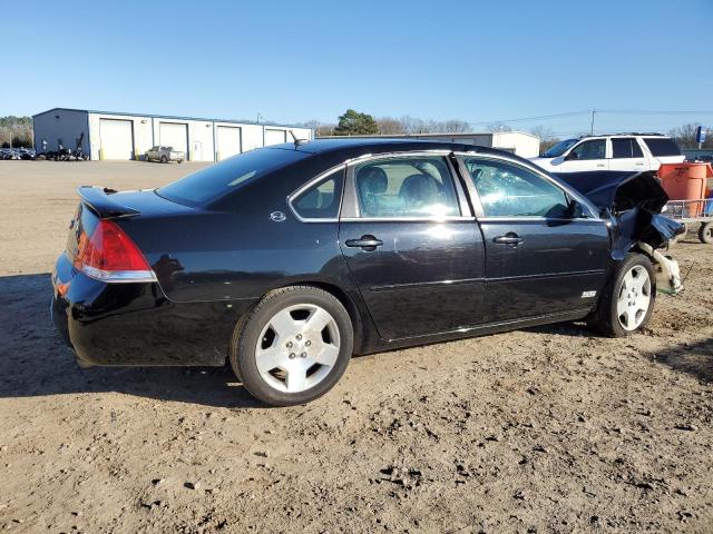 2G1WD58C079105849 - 2007 CHEVROLET IMPALA SUPER SPORT BLACK photo 3