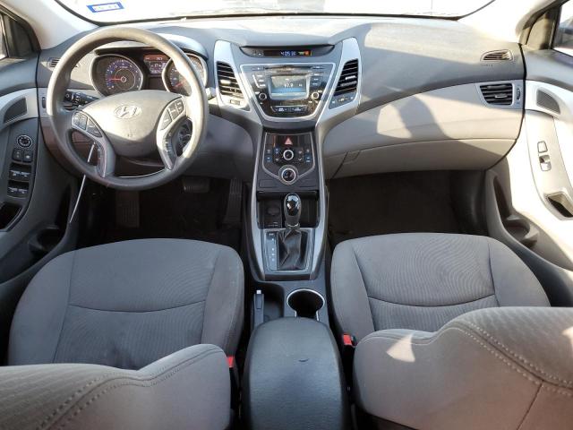 KMHDH4AE1FU304575 - 2015 HYUNDAI ELANTRA SE GRAY photo 8