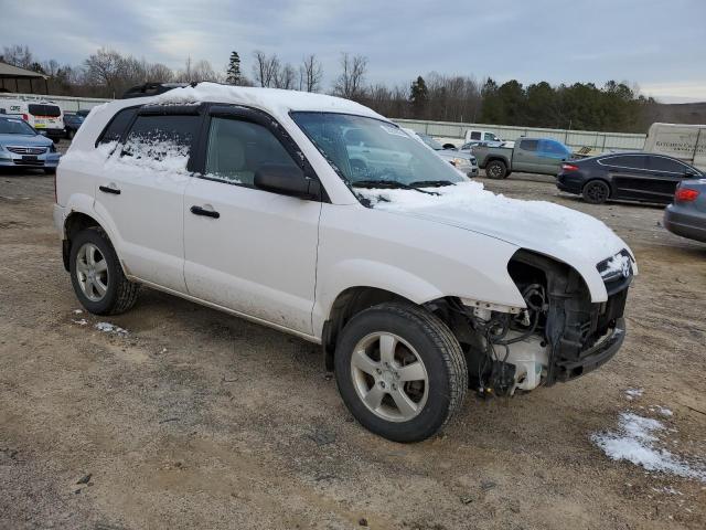 KM8JM72B16U402378 - 2006 HYUNDAI TUCSON GL WHITE photo 4