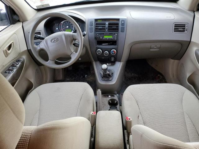 KM8JM72B16U402378 - 2006 HYUNDAI TUCSON GL WHITE photo 8