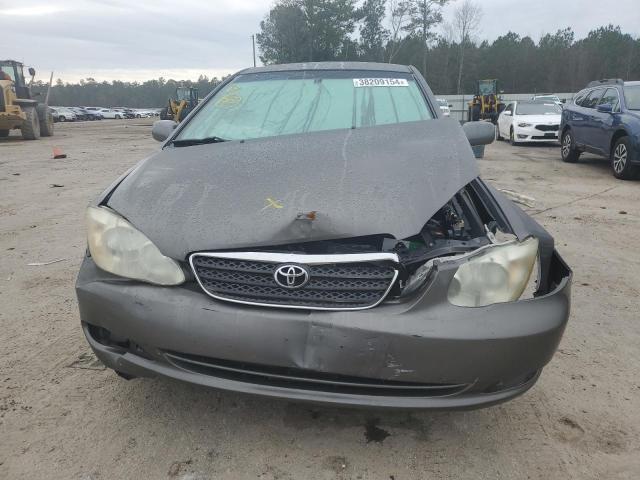 2T1BR30E26C697049 - 2006 TOYOTA COROLLA CE GRAY photo 5