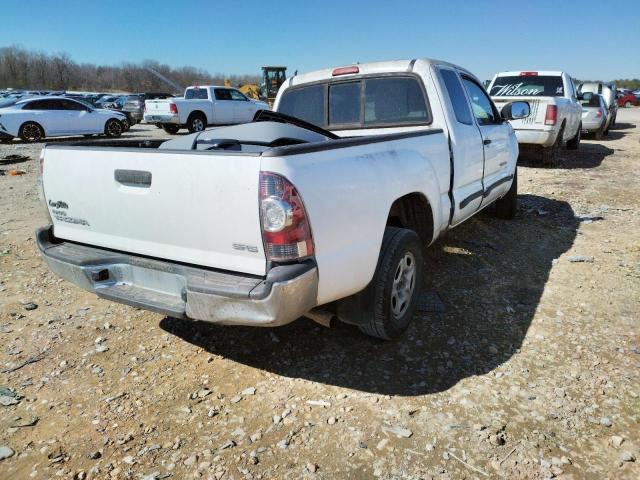 5TETX4CN6AZ703935 - 2010 TOYOTA TACOMA ACCESS CAB თეთრი ფოტო 4