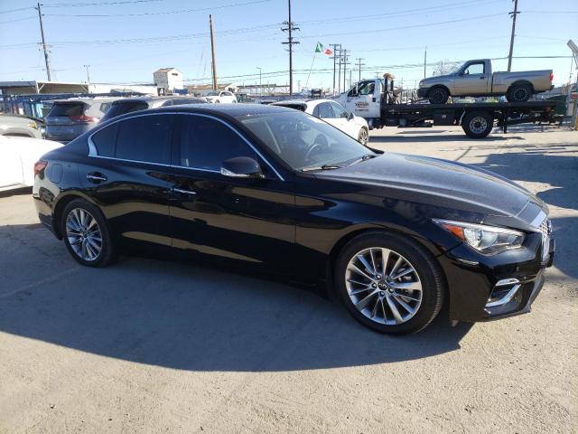 JN1EV7BP6PM511843 - 2023 INFINITI Q50 LUXE BLACK photo 4