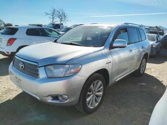 JTEEW44A082010294 - 2008 TOYOTA HIGHLANDER HYBRID LIMITED SILVER photo 1