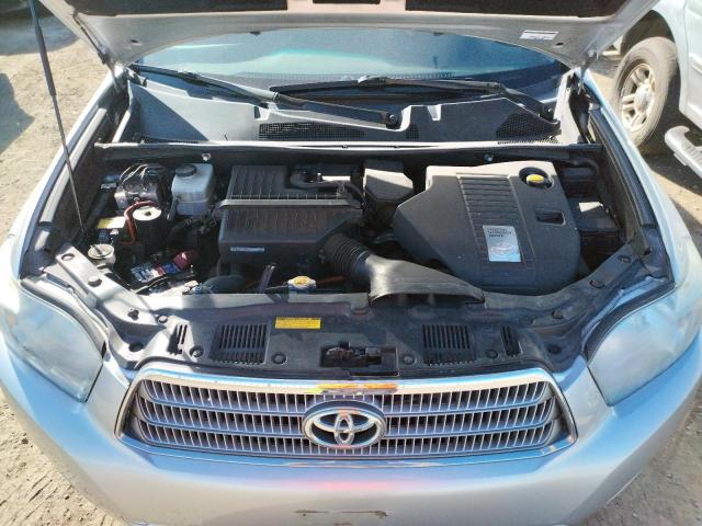 JTEEW44A082010294 - 2008 TOYOTA HIGHLANDER HYBRID LIMITED SILVER photo 11