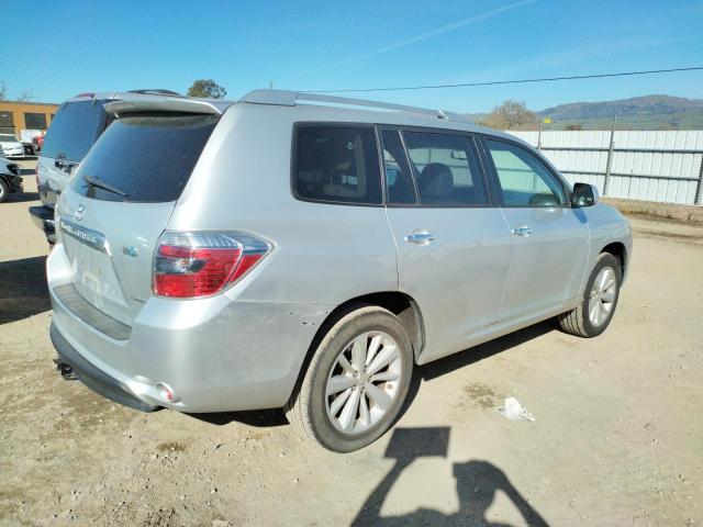 JTEEW44A082010294 - 2008 TOYOTA HIGHLANDER HYBRID LIMITED SILVER photo 3