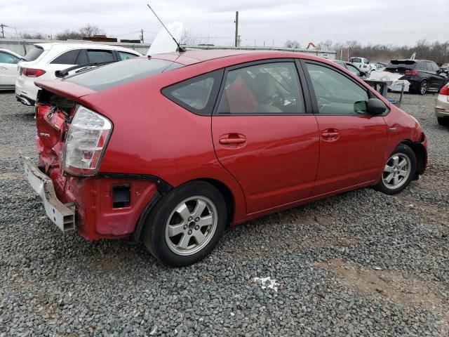 JTDKB20U283313157 - 2008 TOYOTA PRIUS RED photo 3