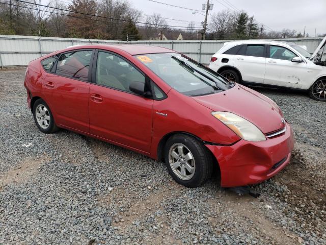 JTDKB20U283313157 - 2008 TOYOTA PRIUS RED photo 4