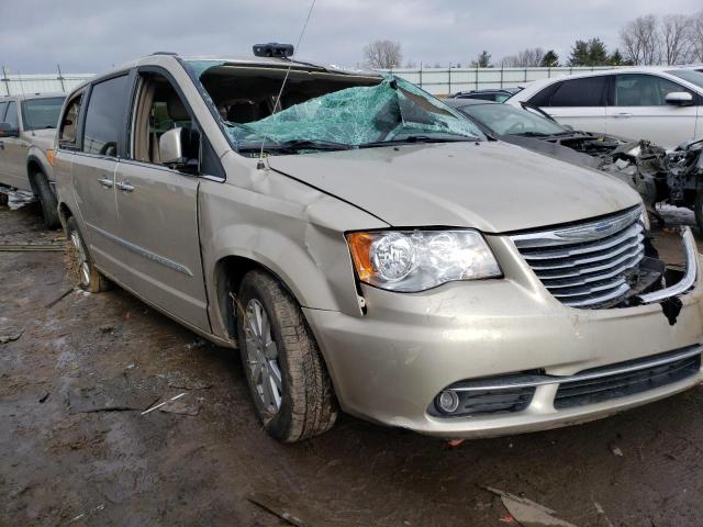 2C4RC1BG6ER338689 - 2014 CHRYSLER TOWN & COU TOURING ოქროსფერი ფოტო 4