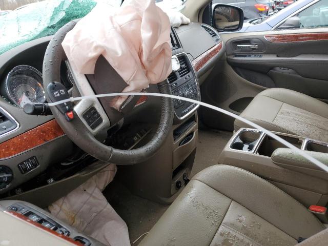 2C4RC1BG6ER338689 - 2014 CHRYSLER TOWN & COU TOURING ოქროსფერი ფოტო 7