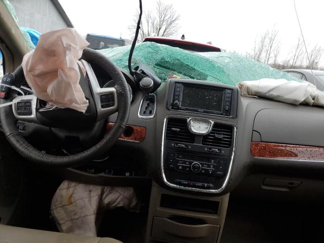 2C4RC1BG6ER338689 - 2014 CHRYSLER TOWN & COU TOURING ოქროსფერი ფოტო 8