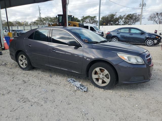 1G11B5SA3DF340840 - 2013 CHEVROLET MALIBU LS GRAY photo 4