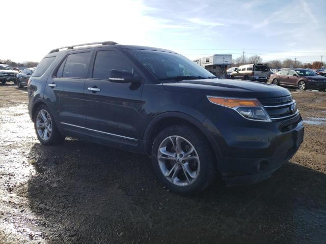 1FM5K8F86EGA64792 - 2014 FORD EXPLORER LIMITED BLACK photo 4