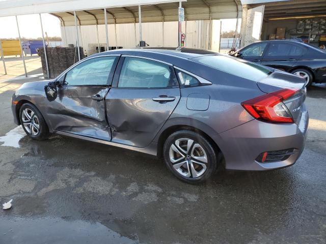 19XFC2F57GE240907 - 2016 HONDA CIVIC LX GRAY photo 2