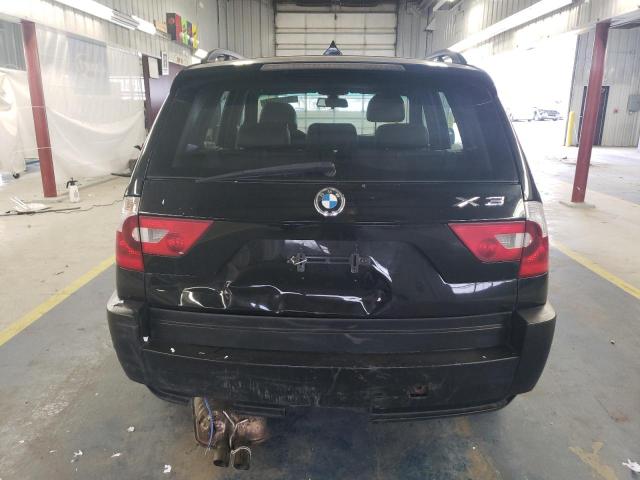 WBXPA73424WC39657 - 2004 BMW X3 2.5I BLACK photo 6