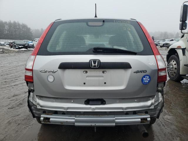 JHLRE4H37BC013914 - 2011 HONDA CR-V LX SILVER photo 6