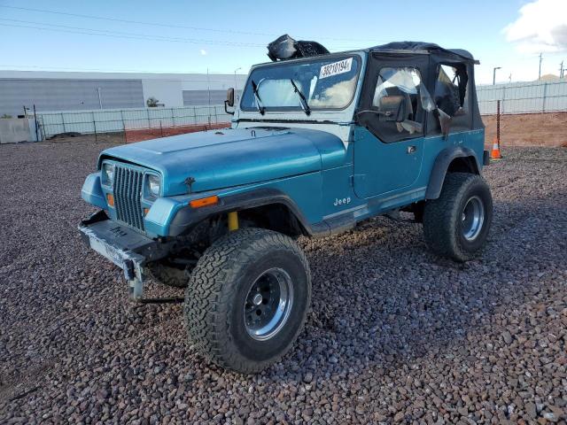 2J4FY29S1NJ558058 - 1992 JEEP WRANGLER / BLUE photo 1