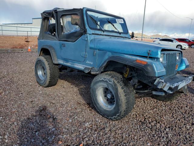 2J4FY29S1NJ558058 - 1992 JEEP WRANGLER / BLUE photo 4