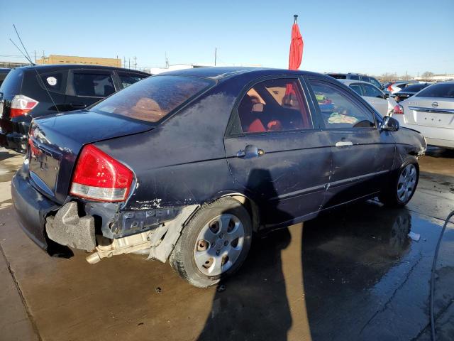 KNAFE121175486657 - 2007 KIA SPECTRA EX BLUE photo 3