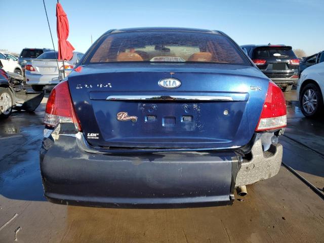 KNAFE121175486657 - 2007 KIA SPECTRA EX BLUE photo 6