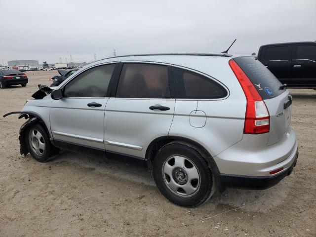 3CZRE3H35AG703643 - 2010 HONDA CR-V LX SILVER photo 2