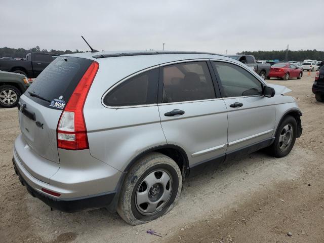 3CZRE3H35AG703643 - 2010 HONDA CR-V LX SILVER photo 3