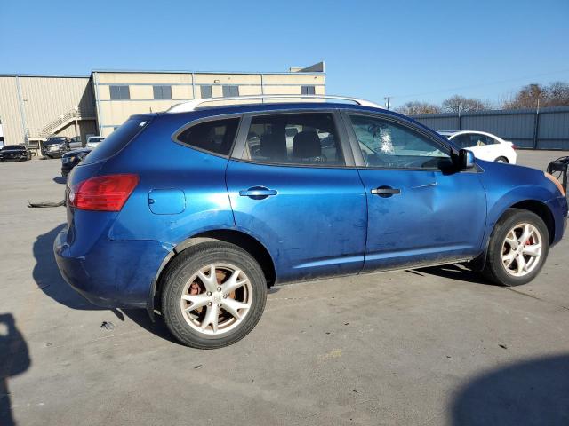 JN8AS58T78W001086 - 2008 NISSAN ROGUE S BLUE photo 3