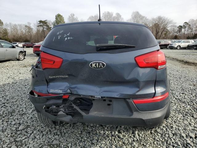 KNDPB3AC4E7646658 - 2014 KIA SPORTAGE BASE GRAY photo 6