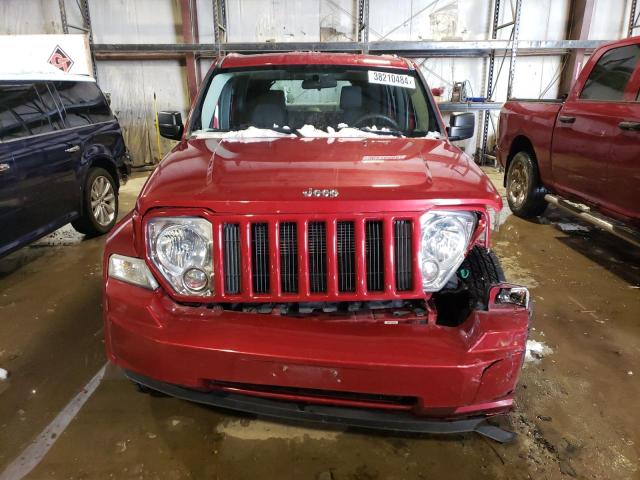 1J4PN2GK4AW155095 - 2010 JEEP LIBERTY SPORT RED photo 5