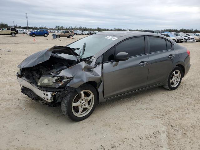 2HGFB2F9XCH328324 - 2012 HONDA CIVIC EXL ვერცხლისფერი ფოტო 1