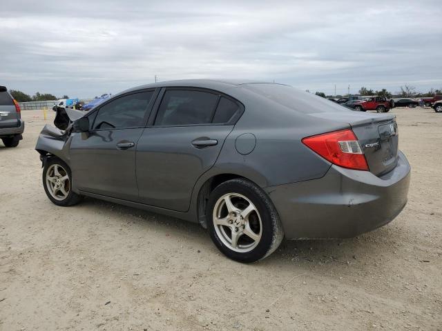 2HGFB2F9XCH328324 - 2012 HONDA CIVIC EXL ვერცხლისფერი ფოტო 2