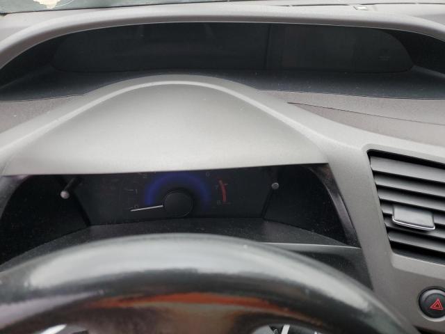 2HGFB2F9XCH328324 - 2012 HONDA CIVIC EXL ვერცხლისფერი ფოტო 9