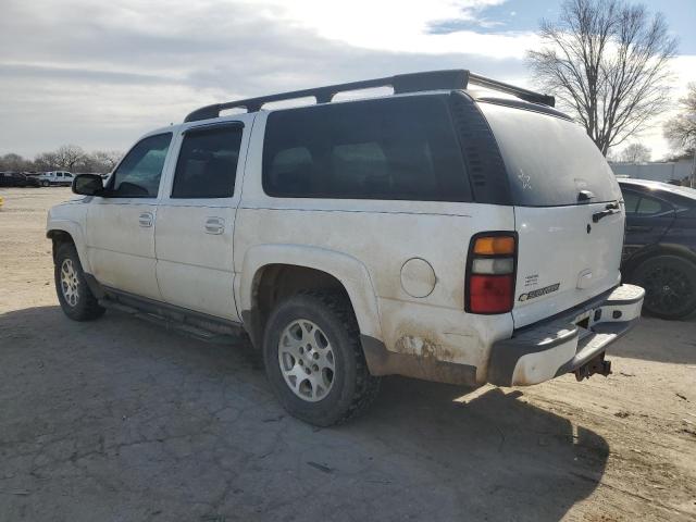 1GNFK16Z06J168621 - 2006 CHEVROLET SUBURBAN K1500 WHITE photo 2