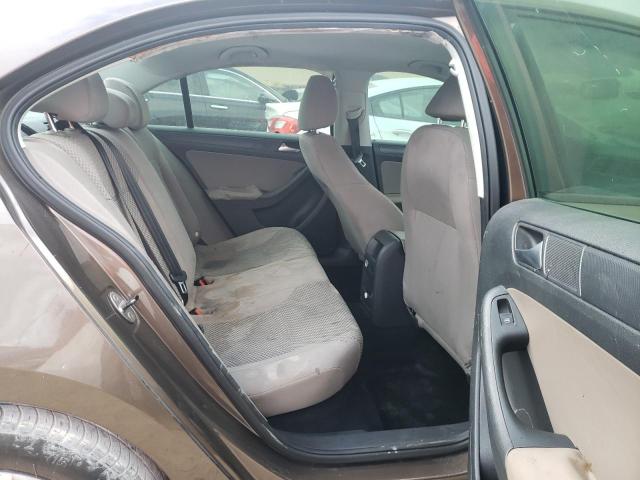 3VW2K7AJ8DM308987 - 2013 VOLKSWAGEN JETTA BASE بني صورة 10